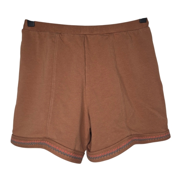 Matilda Jane Frances French Terry Brown Drawstring Shorts Girls Youth Size 12 - Picture 2 of 8